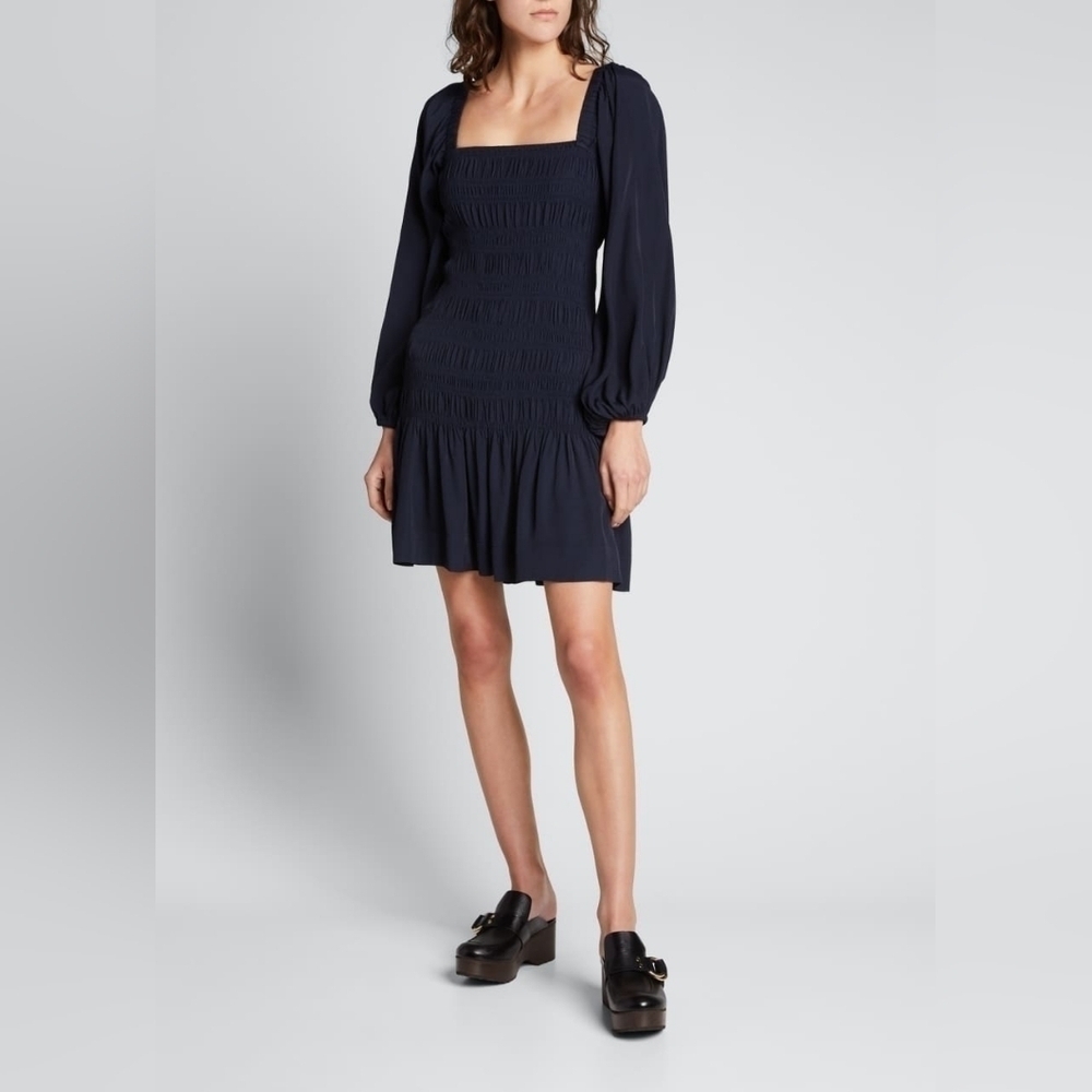 Ganni Ecovero Ripstop Dress (SZ 36)